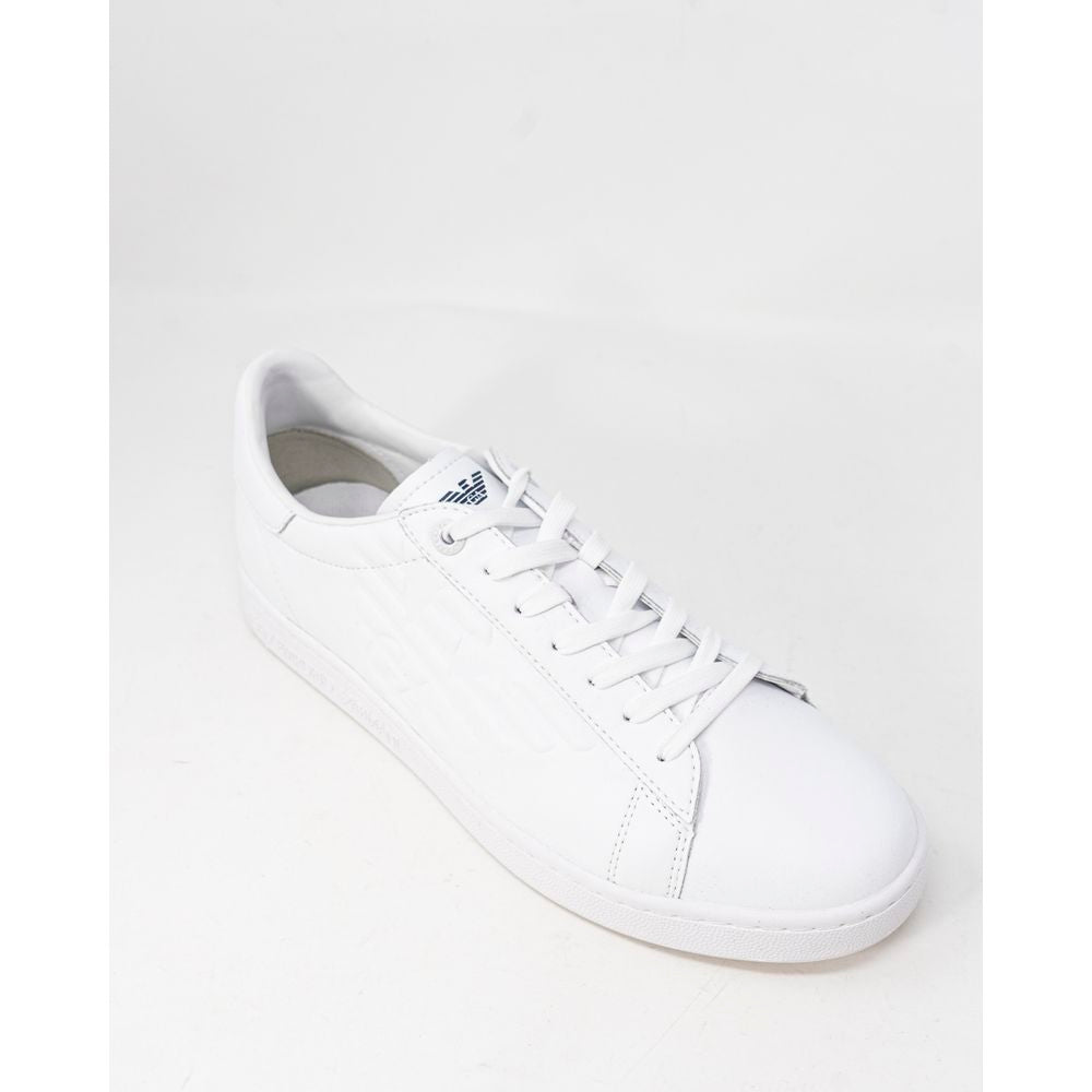 EA7 Emporio Armani Weißer Polyethylen-Sneaker