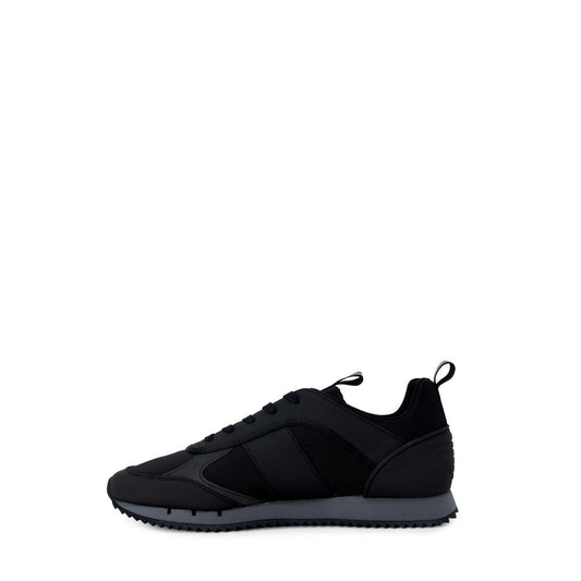 EA7 Emporio Armani Schwarzer Polyamid-Sneaker