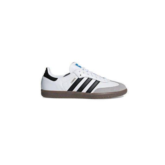 Adidas Weißes Leder Sneaker