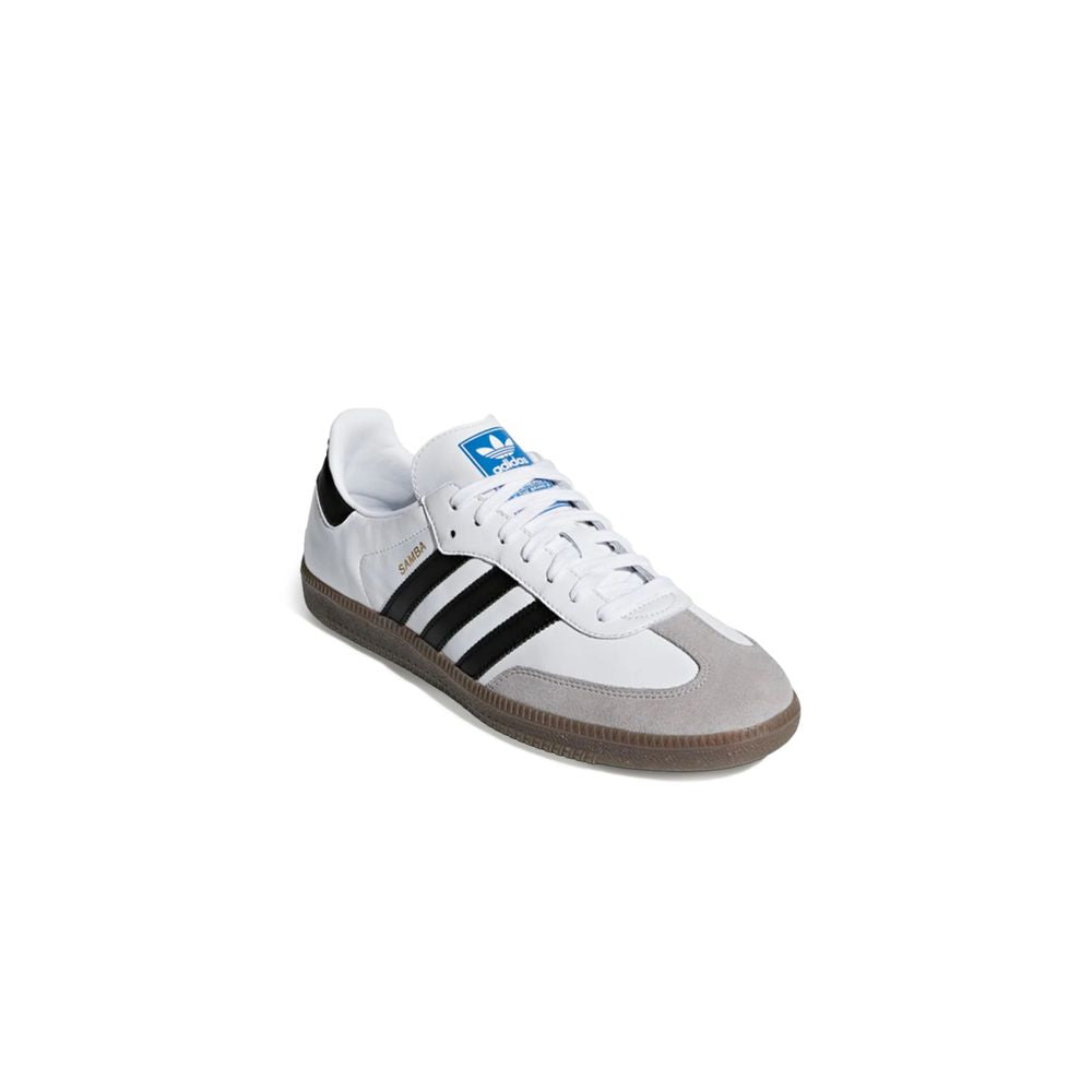 Adidas Weißes Leder Sneaker