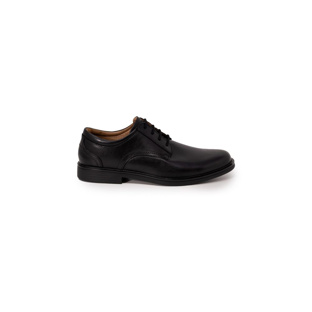 Clarks Schwarzes Leder Casual