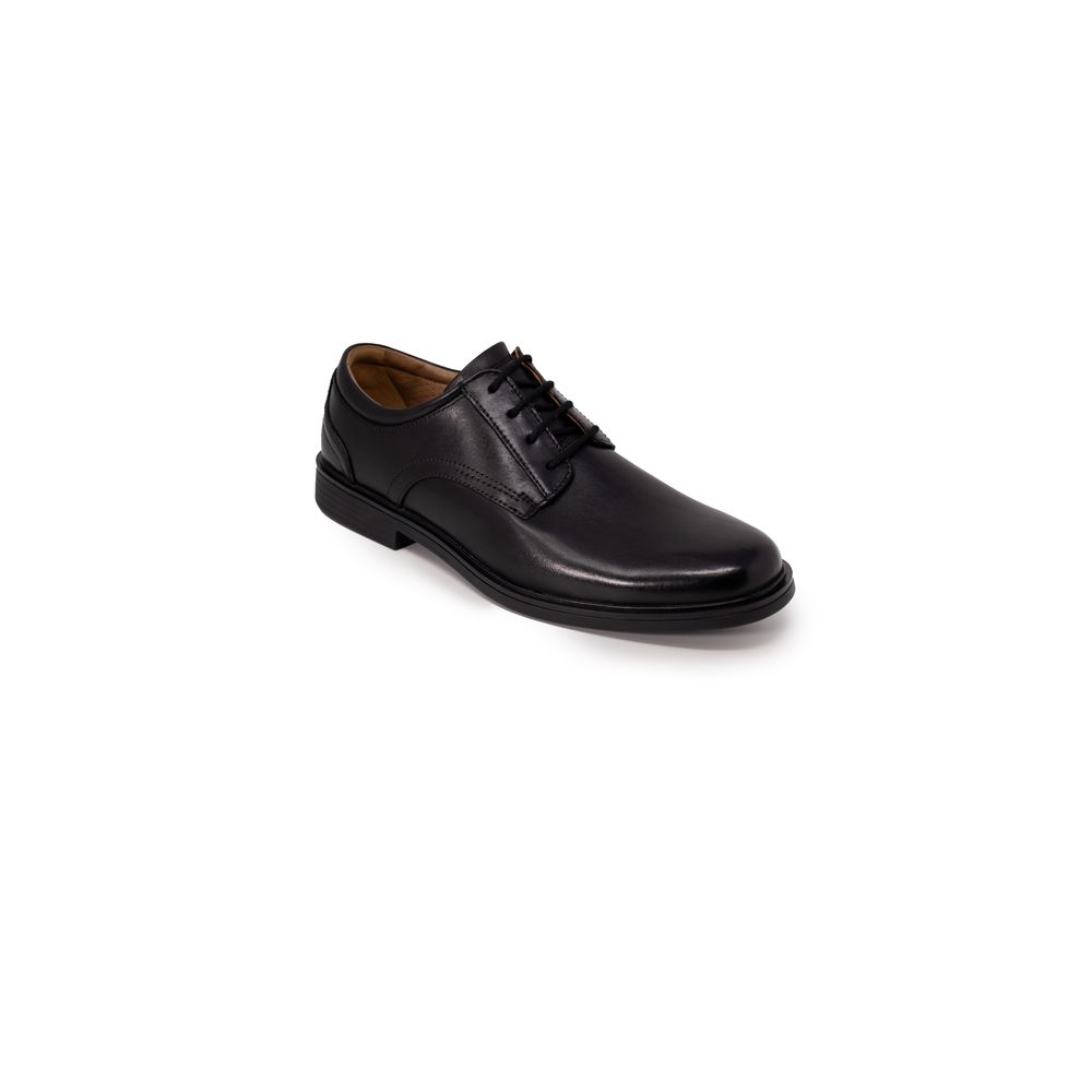 Clarks Schwarzes Leder Casual