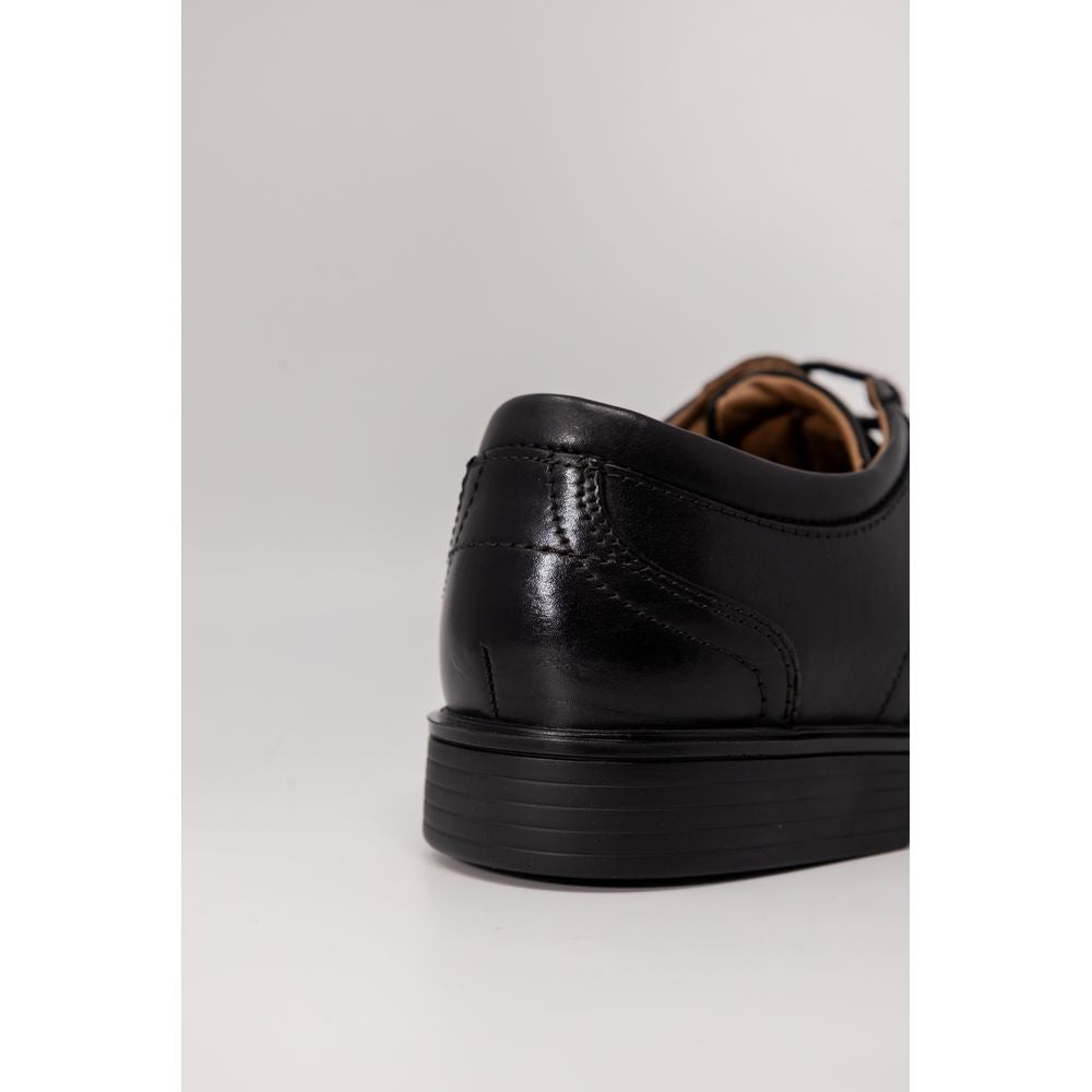 Clarks Schwarzes Leder Casual