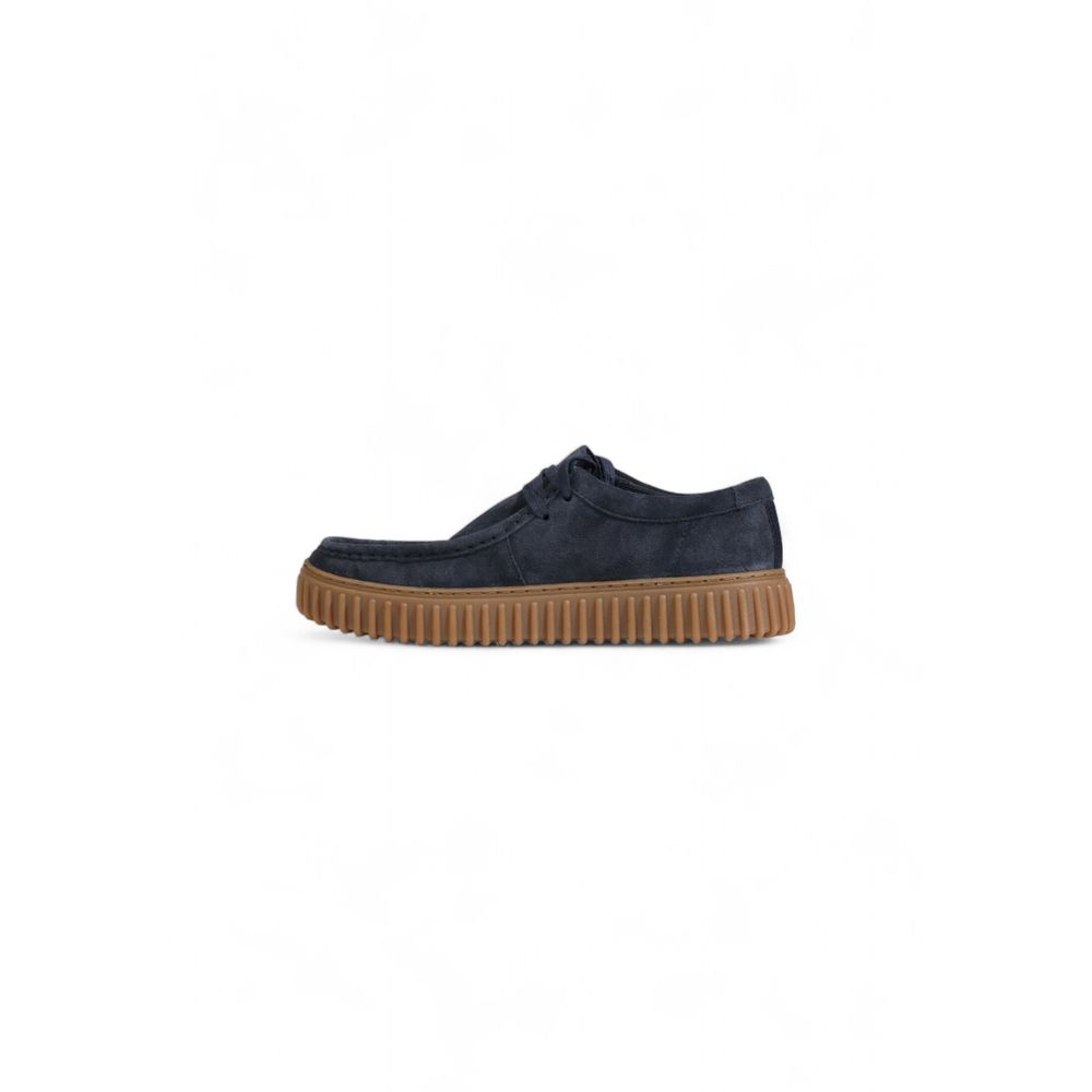 Clarks Blau Wildleder Casual