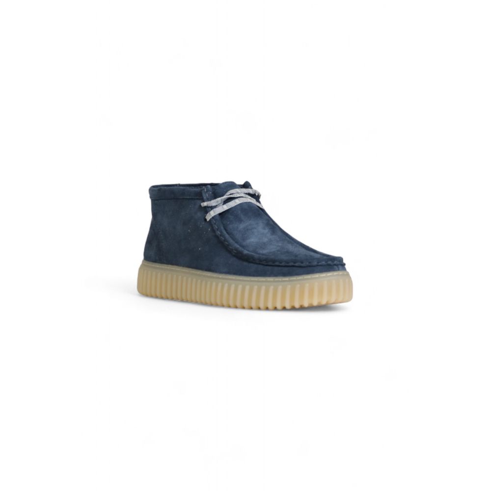 Clarks Blau Wildleder Casual