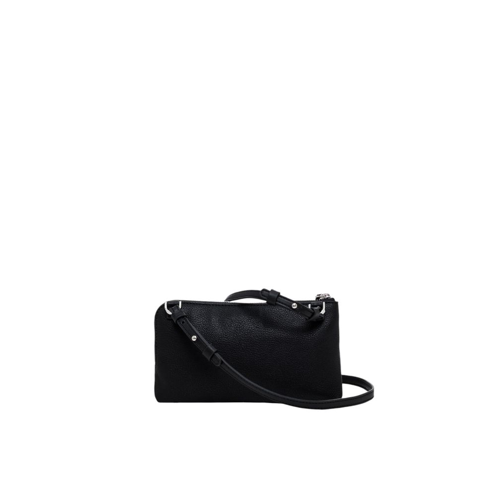 Desigual Schwarzes Polyethylen-Leder-Accessoire