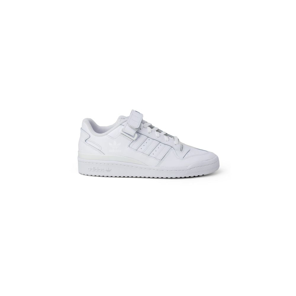 Adidas Weißes Leder Sneaker