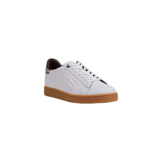 EA7 Emporio Armani Beige Leder Sneaker