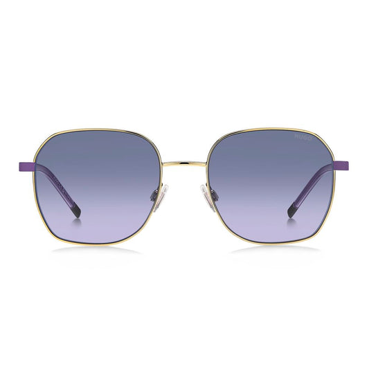 Hugo Boss Goldene Metall-Sonnenbrille