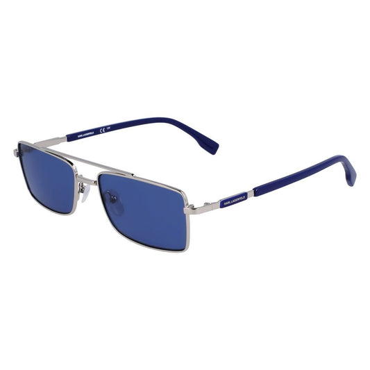 Karl Lagerfeld Graue Metall-Sonnenbrille