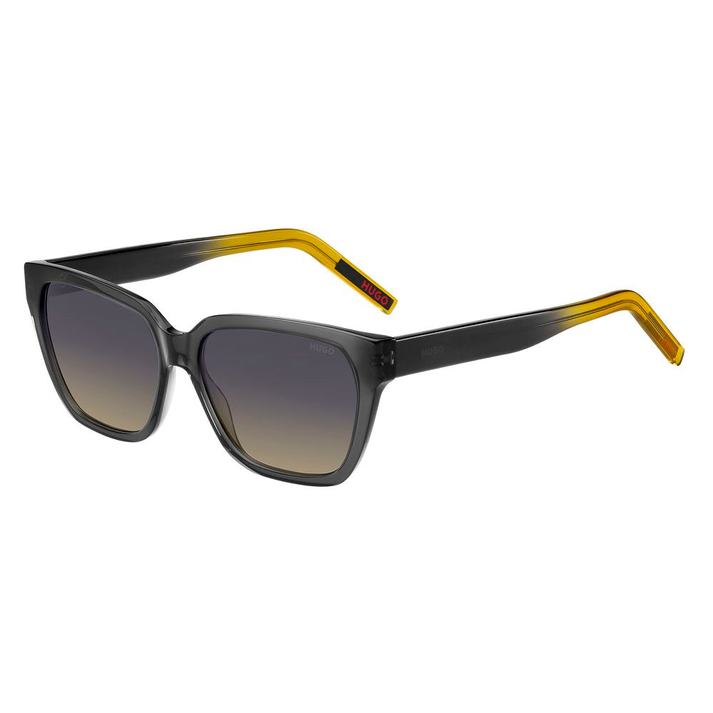 Hugo Boss Graue Acetat-Sonnenbrille