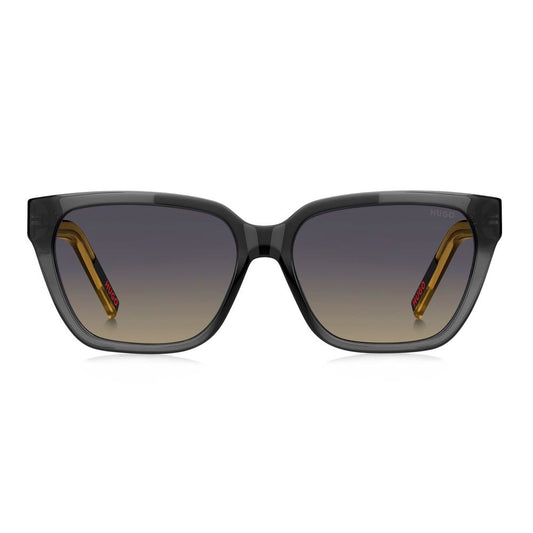 Hugo Boss Graue Acetat-Sonnenbrille