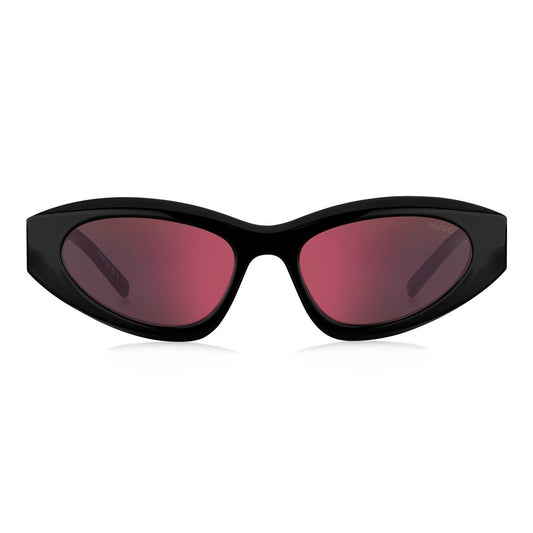 Hugo Boss Schwarze Kunstharz-Sonnenbrille