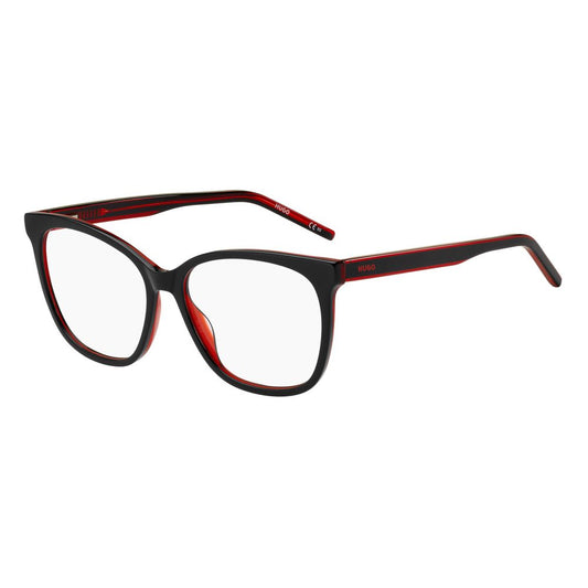 Hugo Boss Schwarzer Acetat-Rahmen