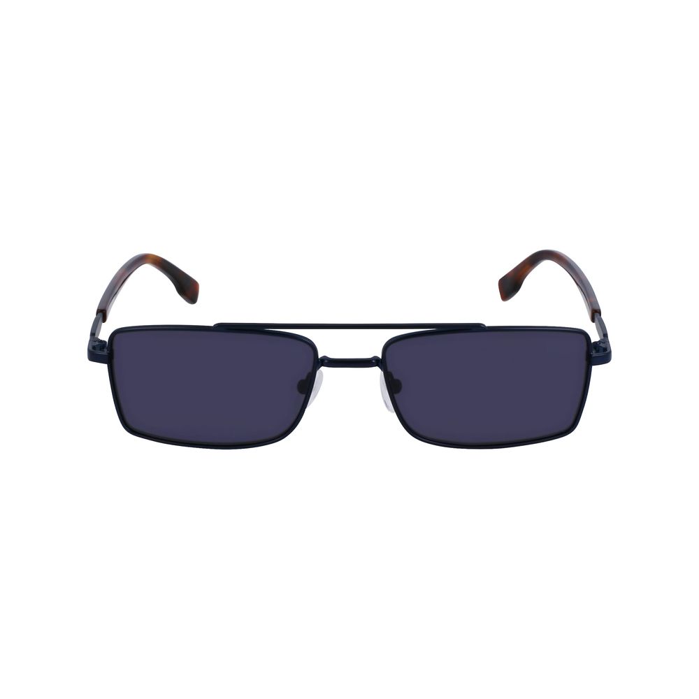 Karl Lagerfeld Blaue Metall-Sonnenbrille