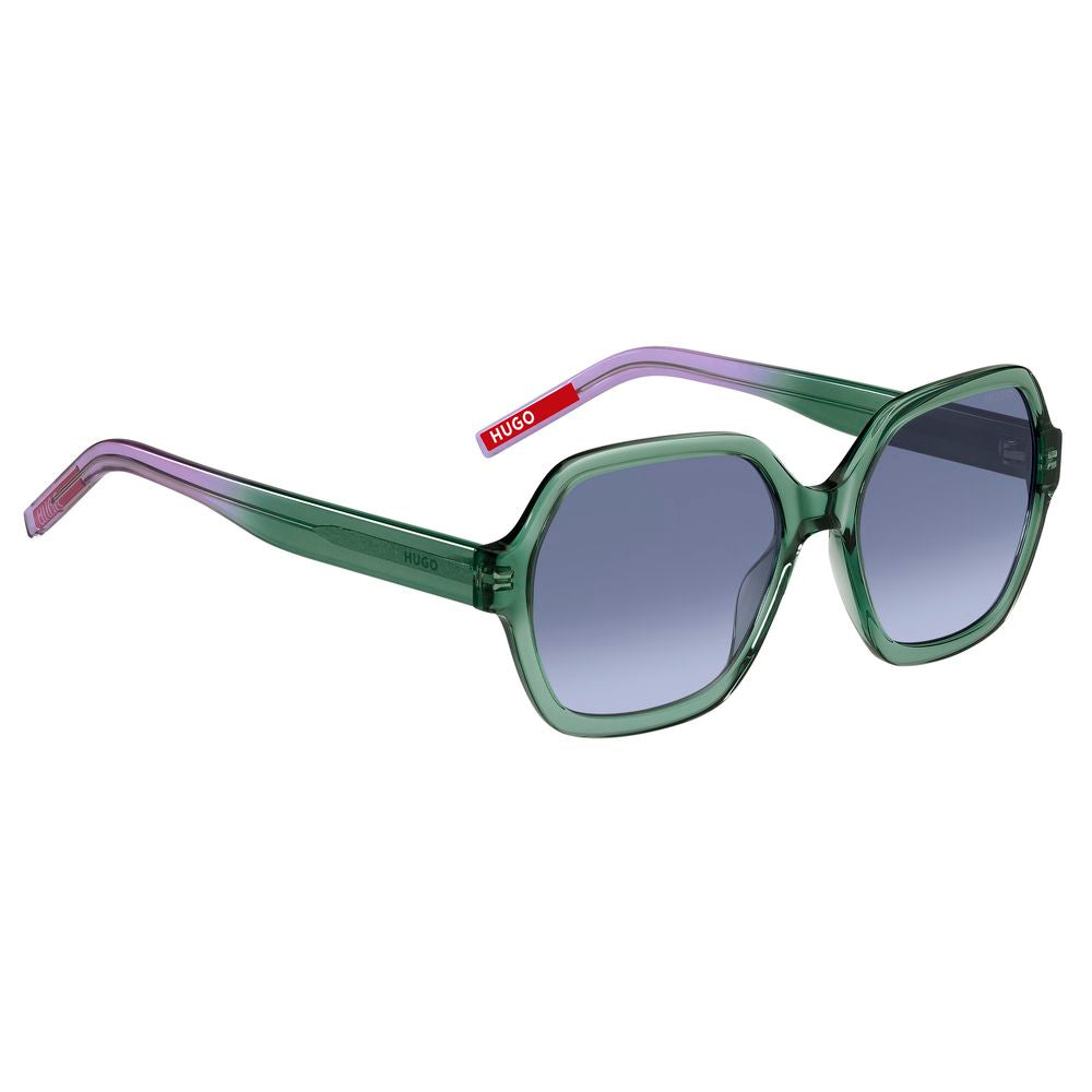 Hugo Boss Grüne Acetat-Sonnenbrille