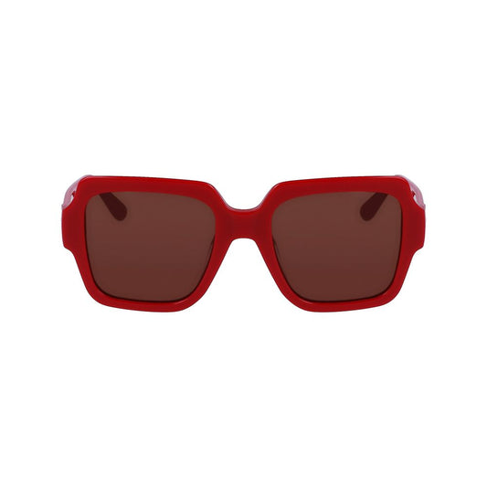 Karl Lagerfeld Rote Acetat-Sonnenbrille