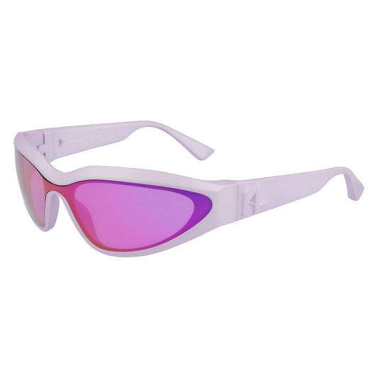 Karl Lagerfeld Lila gespritzte Sonnenbrille