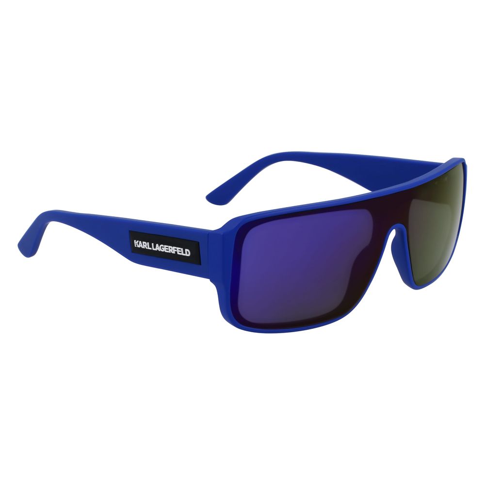 Karl Lagerfeld Blaue Injektionssonnenbrille