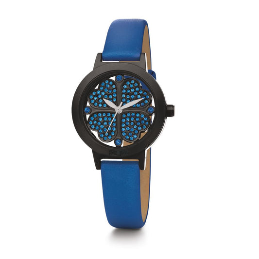 Folli Follie Blaue Lederuhr