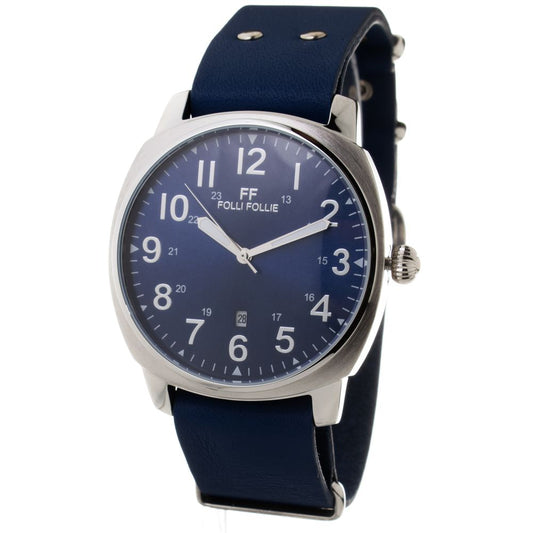 Folli Follie Blaue Lederuhr