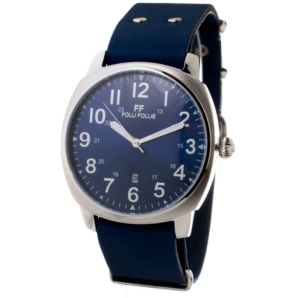 Folli Follie Blaue Lederuhr