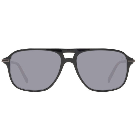 Hackett Schwarze Acetat-Sonnenbrille