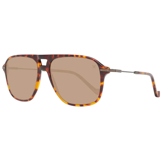 Hackett Braune Acetat-Sonnenbrille