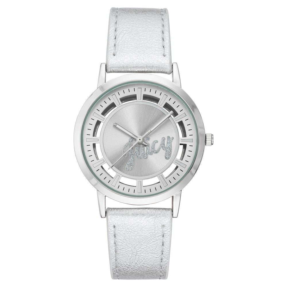 Juicy Couture Silberne Polipriel-Uhr