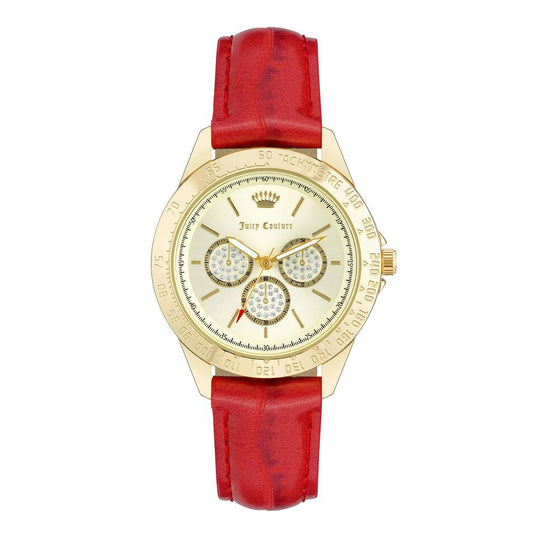 Juicy Couture Rote Polipriel-Uhr