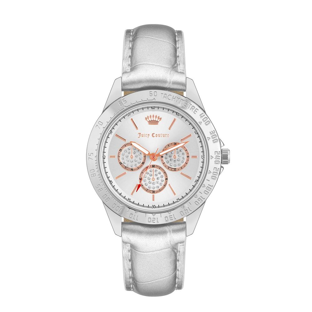 Juicy Couture Silberne Polipriel-Uhr