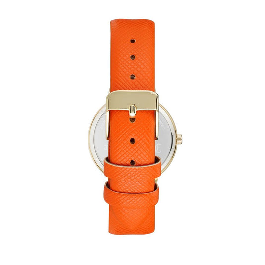 Juicy Couture Orangefarbene Polipriel-Uhr