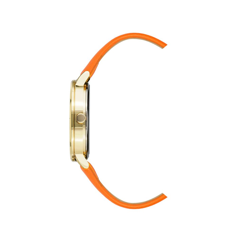 Juicy Couture Orangefarbene Polipriel-Uhr