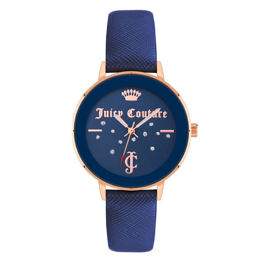 Juicy Couture Blaue Polipriel-Uhr