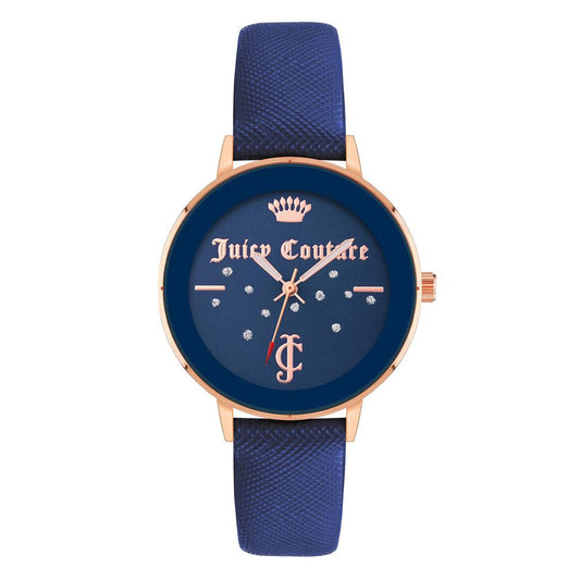 Juicy Couture Blaue Polipriel-Uhr