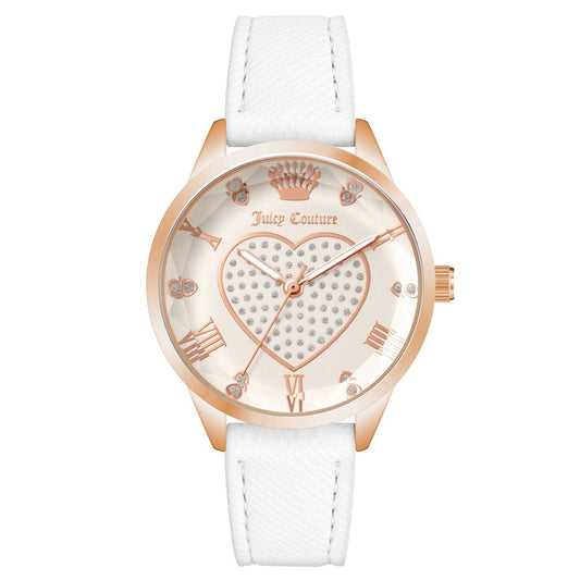 Juicy Couture Weiße Polipriel-Uhr