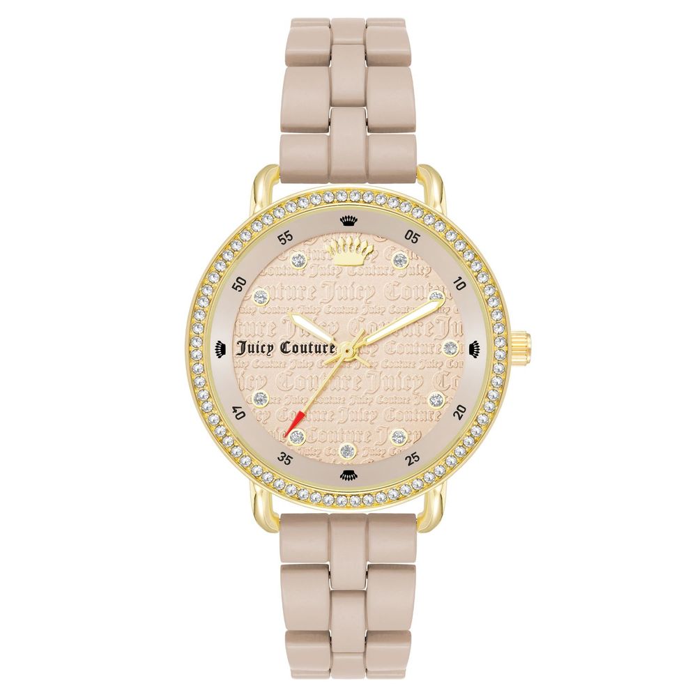 Juicy Couture Beige Metalluhr