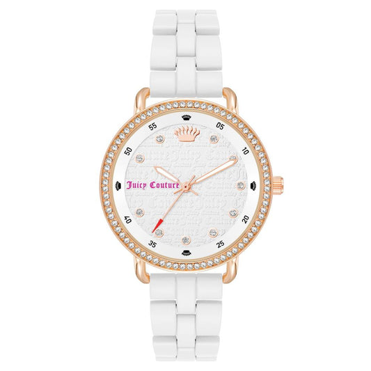 Juicy Couture Weißmetall-Uhr