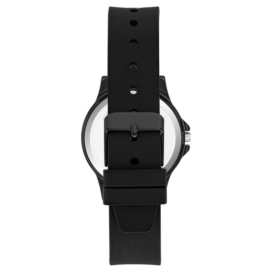 Juicy Couture Schwarze Silikon-Uhr