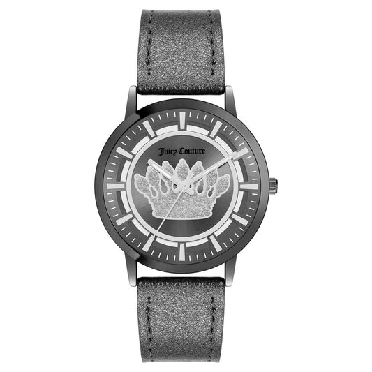 Juicy Couture Graue Polipriel-Uhr