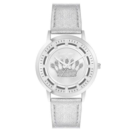 Juicy Couture Silberne Polipriel-Uhr