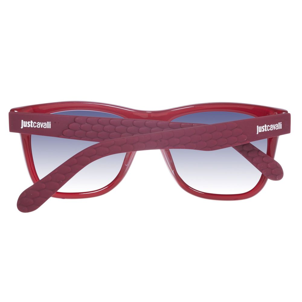 Just Cavalli Rote Plastiksonnenbrille