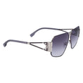 Load image into Gallery viewer, Karl Lagerfeld Graue Metall-Sonnenbrille
