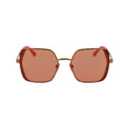 Load image into Gallery viewer, Karl Lagerfeld Orangefarbene Metall-Sonnenbrille
