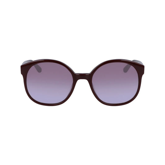 Karl Lagerfeld Bordeaux Acetat-Sonnenbrille