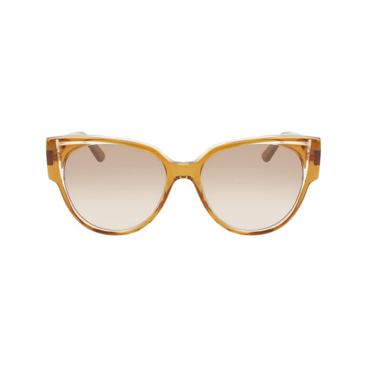 Karl Lagerfeld Braune Acetat-Sonnenbrille