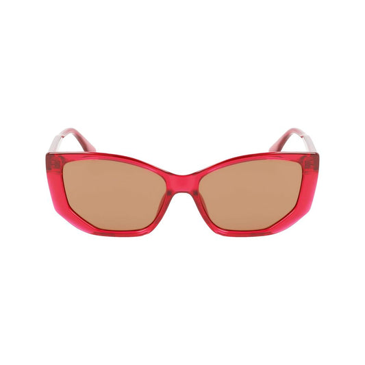 Karl Lagerfeld Rote Injektionssonnenbrille