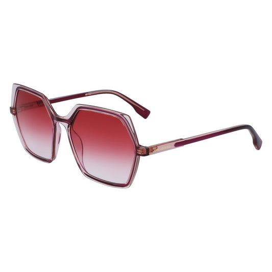 Karl Lagerfeld Rote Injektionssonnenbrille