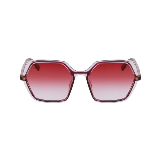 Karl Lagerfeld Rote Injektionssonnenbrille