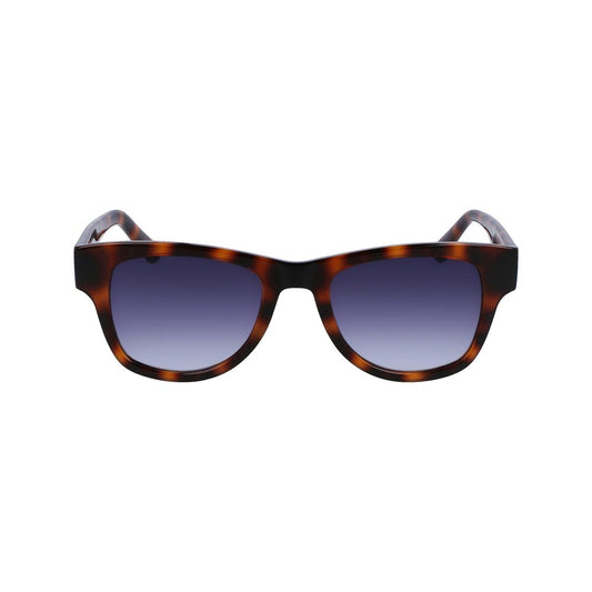 Karl Lagerfeld Braun gespritzte Sonnenbrille